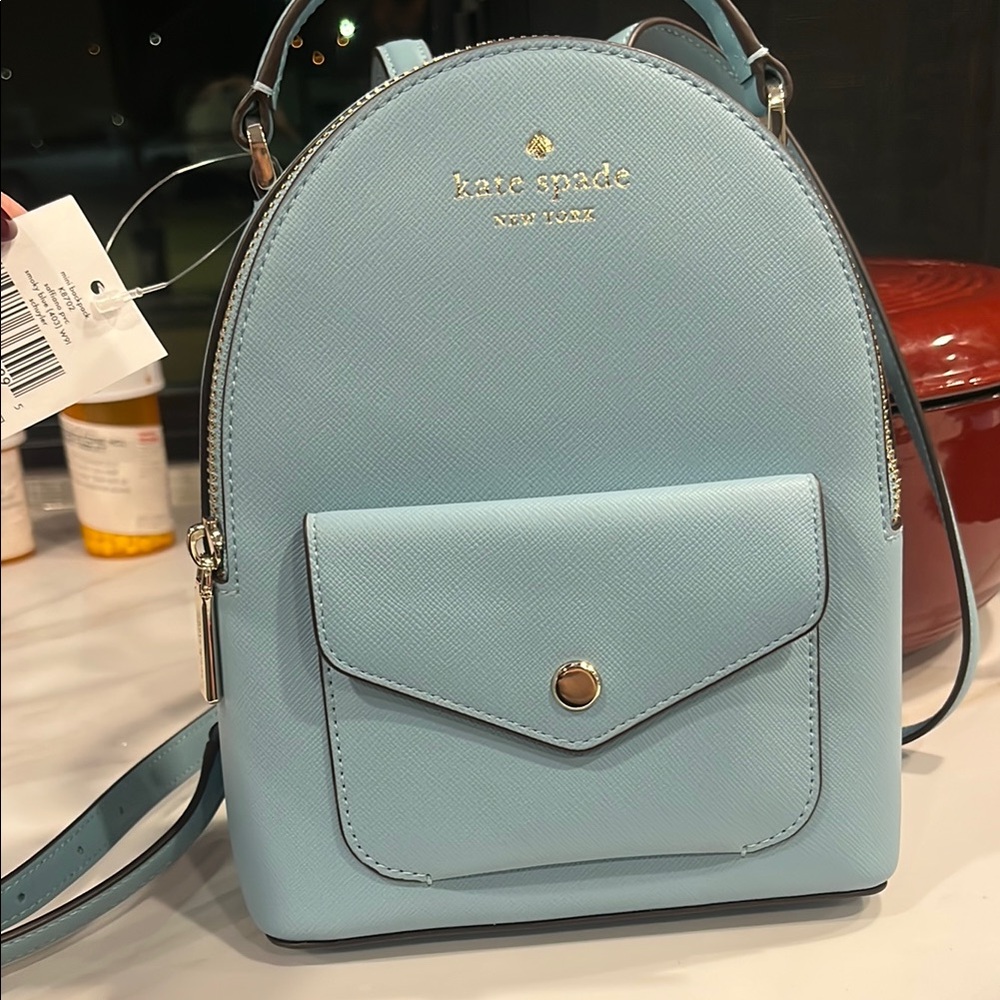 Kate Spade Blue Backpack
